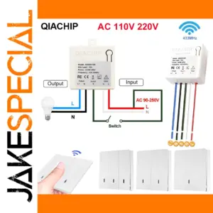 Wireless Wall Switch for Home Automation
