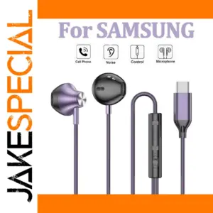 Purple High-Resolution 9D Stereo Wired Earbuds