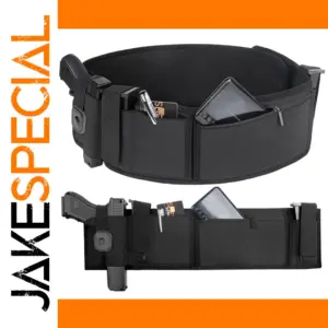 Tactical Black Gun Holster for Right-Hand