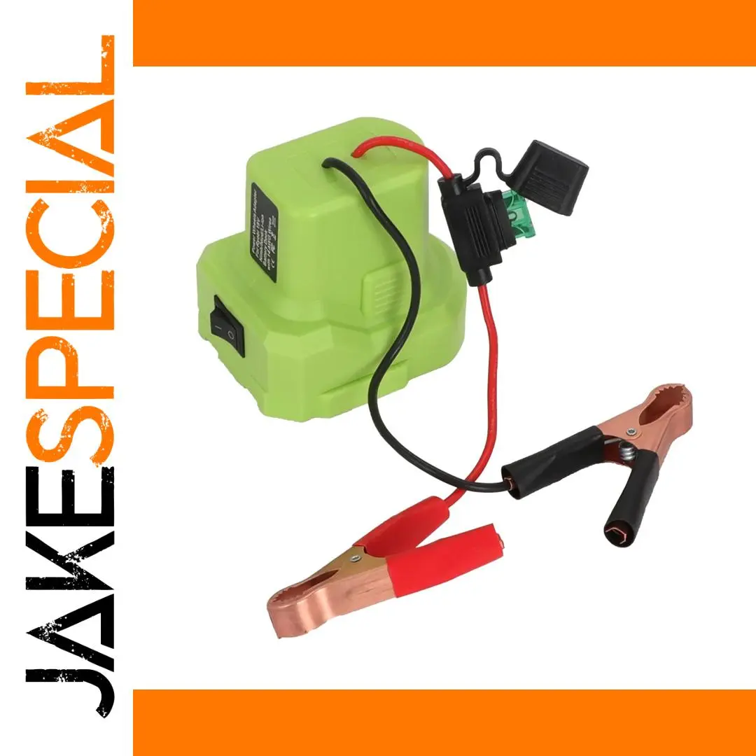 Green Ryobi Jump Starter for 12V Batteries 1 Green Ryobi Jump Starter for 12V Batteries