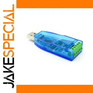 Blue USB to RS485 Converter for Industrial Devices