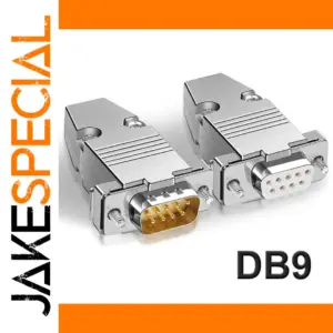 Durable DB9 Serial Connector RS232 9-Pin