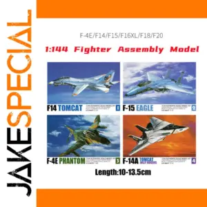 1/144 Fighter Aircraft Model Set for Collectors
