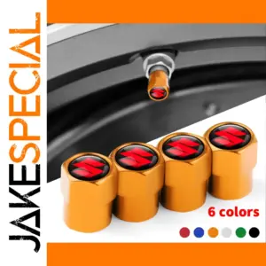 Aluminum Car Valve Caps Set for All Vehicles