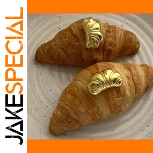 Stainless Steel Croissant Earrings for Women