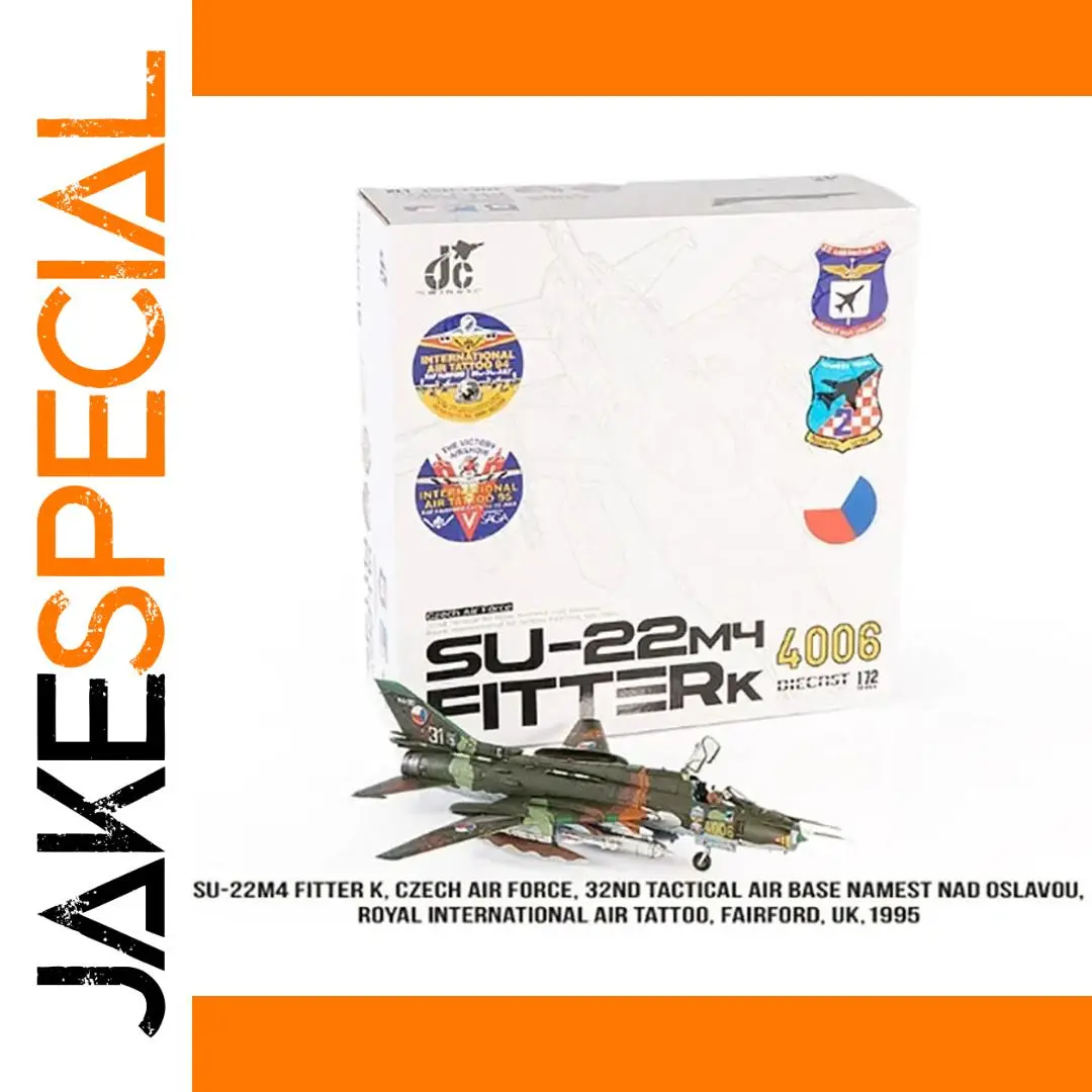 Czech Air Force SU-22M4 Fitter Diecast Model 1 Czech Air Force SU-22M4 Fitter Diecast Model