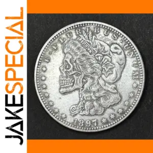 Vintage Copper Patriotic Coin - 38mm