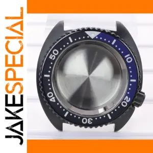 Black PVD 45mm Stainless Steel Watch Case