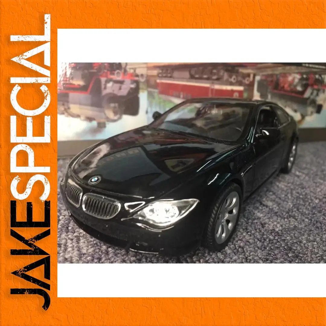 Flawed 1:24 BMW 645Ci Diecast Model in Black 1 Flawed 1:24 BMW 645Ci Diecast Model in Black