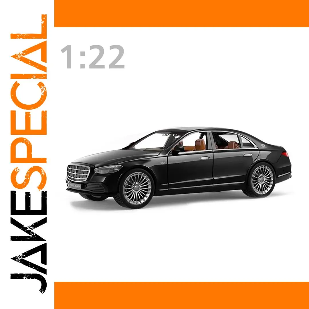 1:22 Scale Black Diecast Car Model 1 1:22 Scale Black Diecast Car Model