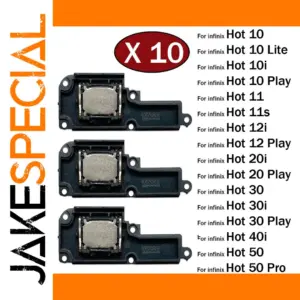Infinix Loudspeaker Flex Cable Set for Models Hot 10–Pro