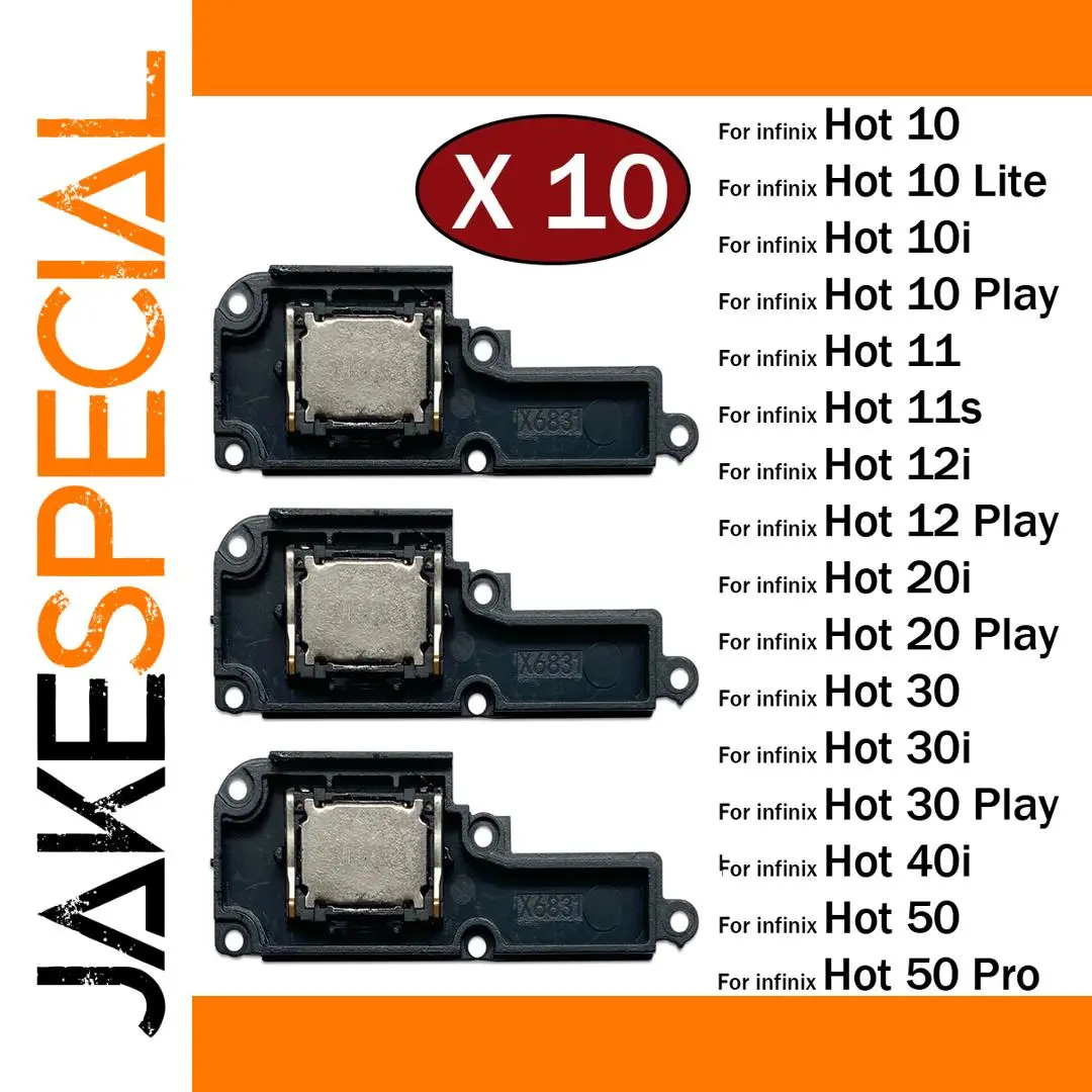Infinix Loudspeaker Flex Cable Set for Models Hot 10–Pro 1 Infinix Loudspeaker Flex Cable Set for Models Hot 10–Pro