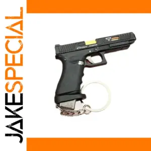 Alloy Miniature G34 Pistol Keychain Model