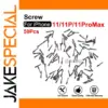 iPhone 11 Series Pentalobe Screw Set 50 Pieces