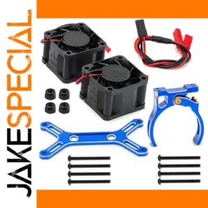 Metal Dual Cooling Fan for 1/5 RC Cars