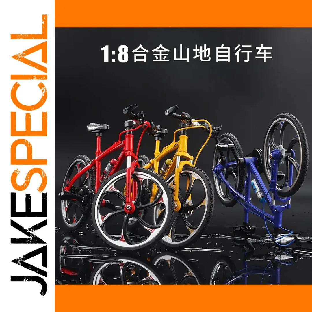 1:8 Scale Alloy Mountain Bike Miniature Model 1 1:8 Scale Alloy Mountain Bike Miniature Model