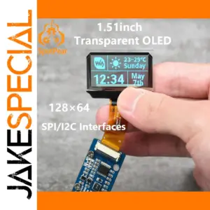 1.51-Inch Transparent OLED Display Module