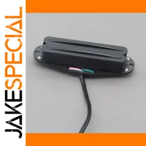 Full Black Alnico 5 Dual Rails Humbucker Pickup