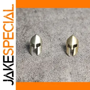 Retro Brass Spartan Helmet Beads for Jewelry