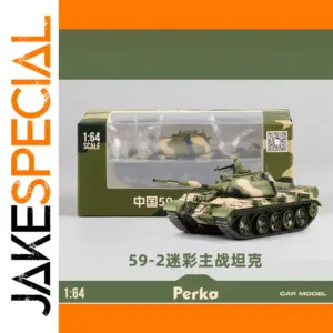 1:64 Scale Camouflage Military Tank Model