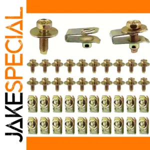 Premium M6 U-Shaped Car Fasteners Set