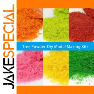 Vibrant Miniature Tree Powder Kit for Dioramas