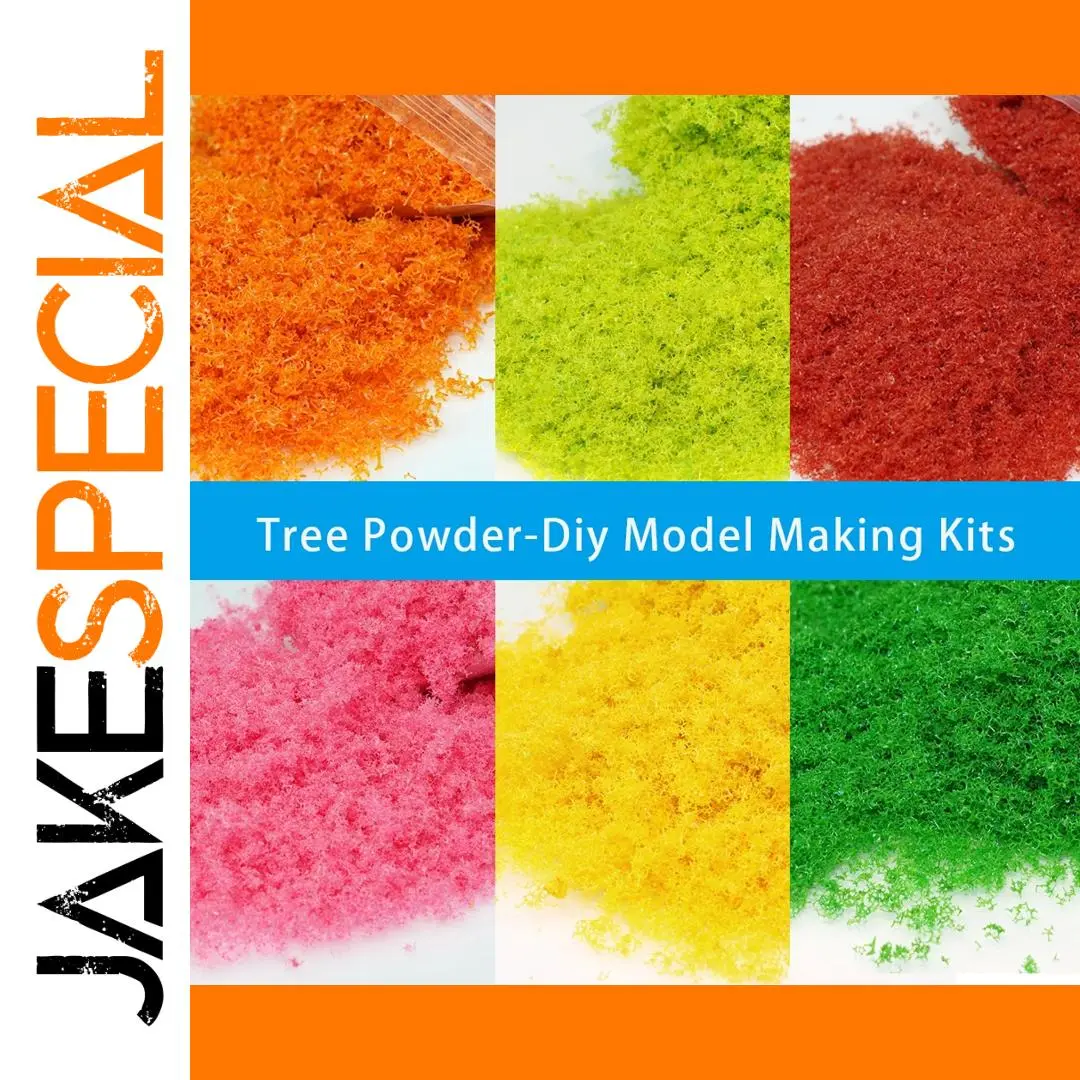 Vibrant Miniature Tree Powder Kit for Dioramas 1 Vibrant Miniature Tree Powder Kit for Dioramas