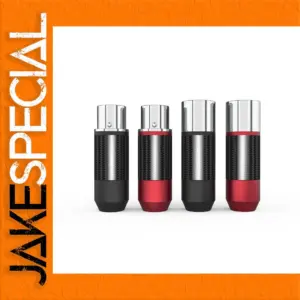 Premium 99.998% Silver XLR Connector Set for Audio