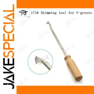V-groove Shimming Tool 1716 for Instrument Repairs