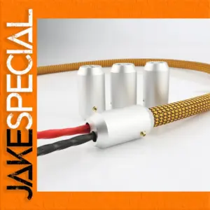 Aluminum RCA Y Splitter Connectors Set