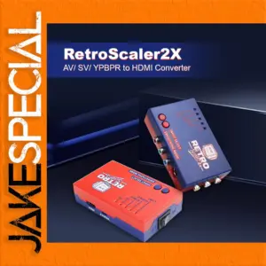 RetroScaler2x AV to HDMI Converter in Color