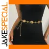 Vintage Gold Waist Belt Necklace for Women