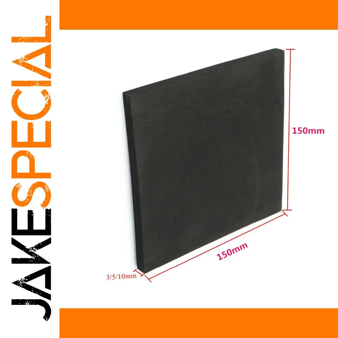 High-Density EVA Soundproofing Foam Panel 150x150mm 1 High-Density EVA Soundproofing Foam Panel 150x150mm