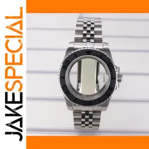 Stainless Steel Dive Watch Case & Bracelet Set