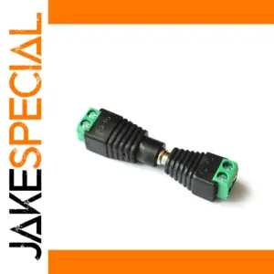 DC Power Jack Connectors Set for CCTV Cameras