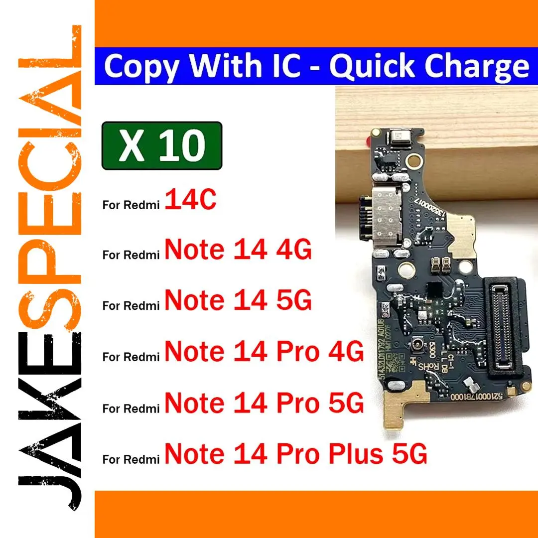 Xiaomi Redmi Note 14 PCB Flex Charger Board Set 1 Xiaomi Redmi Note 14 PCB Flex Charger Board Set