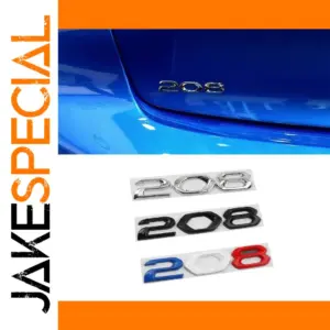 Peugeot Metal Badge Sticker for 208, 308, 408, 508