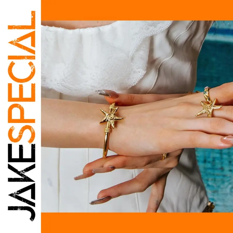 Discover the Allure of the Stainless Steel Starfish Bracelet Set 1 9939b7e281ed4e81bfb8c627 product image