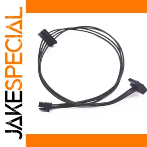 Mini 4-pin to SATA Power Extension Cable 20cm