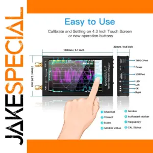 NanoVNA-F Vector Network Antenna Analyzer
