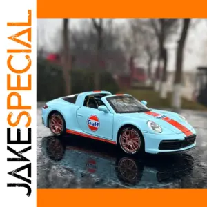 Porsche 911 Targa 4S Diecast Model Car 1:32 Scale