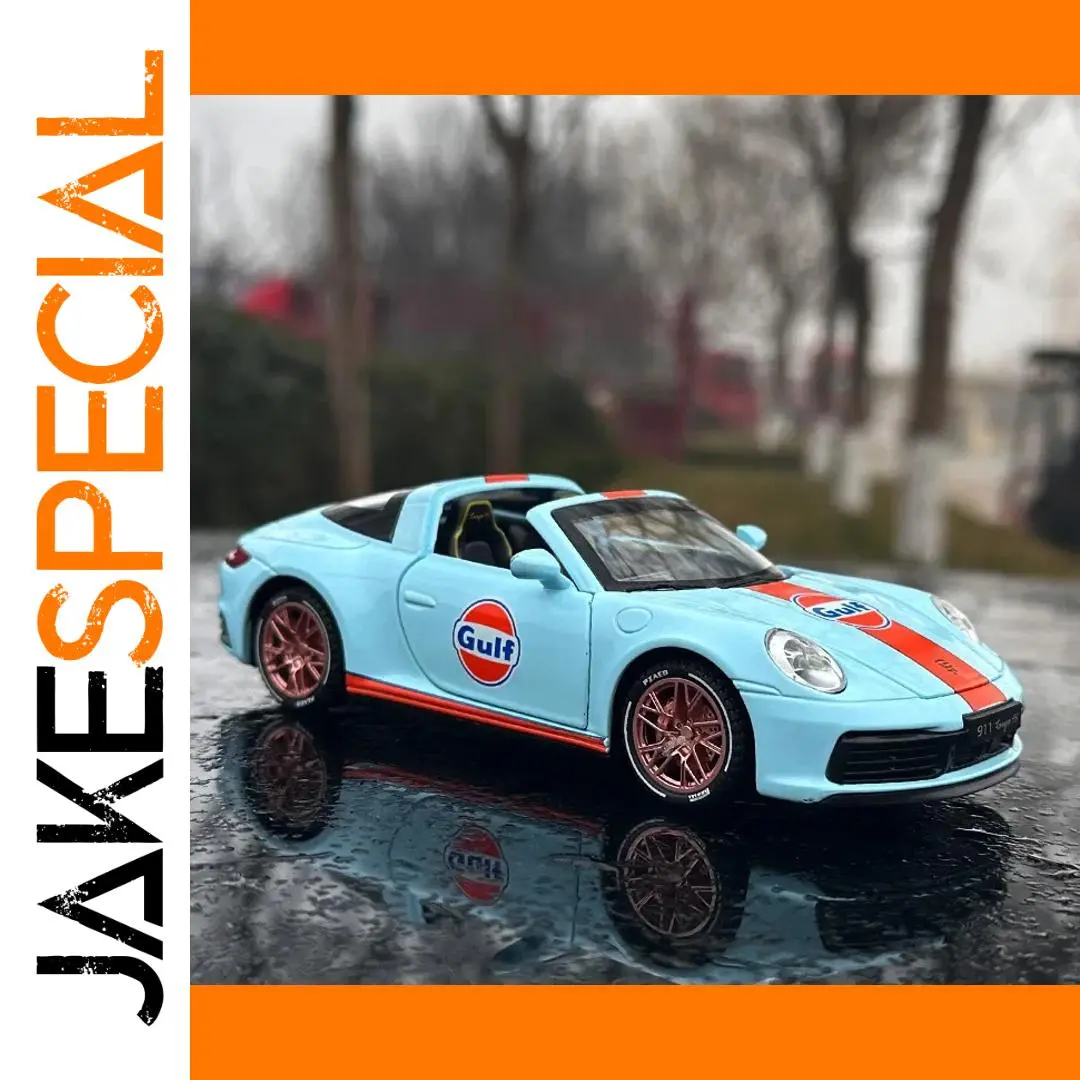 Porsche 911 Targa 4S Diecast Model Car 1:32 Scale 1 Porsche 911 Targa 4S Diecast Model Car 1:32 Scale