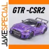 GTR-CSR2 R34 Purple Miniature Car Model