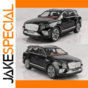 Black Bentley Bentayga 1:24 Diecast Model