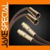 Premium 3-Pin Gold XLR Audio Cable 2m