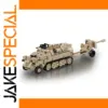 WWII Military Vehicle Model Set with Trailer