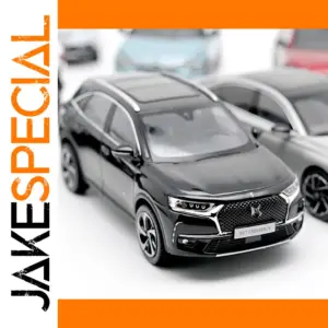 Black Citroen DS7 2017 1:43 Scale Model
