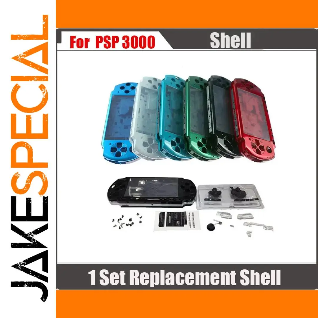 Vibrant PSP 3000 Full Housing Shell Kit 1 Vibrant PSP 3000 Full Housing Shell Kit
