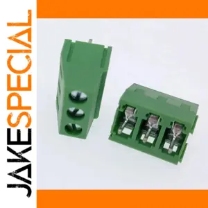 Green PCB Screw Terminal Connectors Set of 100