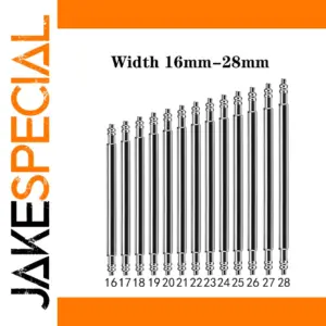 Stainless Steel Watch Spring Bar Set 20pcs